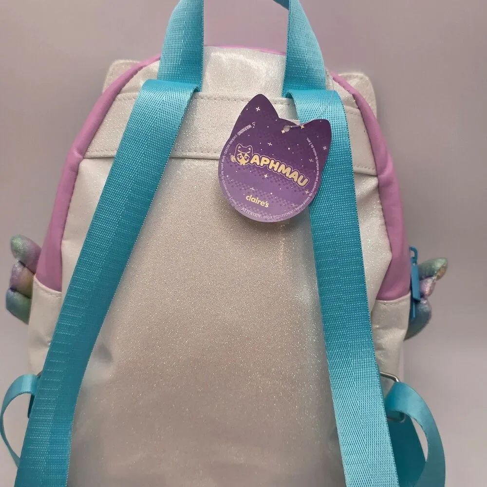Aphmau MeeMeows Elemental Light Cat Backpack (2025 Claire’s Exclusive) New